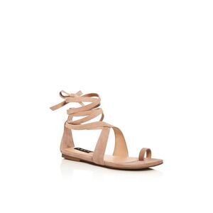 AQUA Womens Beige Crossover Helen Owen X Aqua Bay Open Gladiator Sles 7.5 M